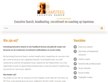 Tablet Screenshot of kamsteegsearch.nl